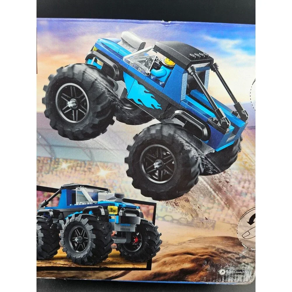 Lego City Monster Truck 60402 Building Toy 148 Pieces Ages 5+ Fun Construction S - Picture 8 of 9